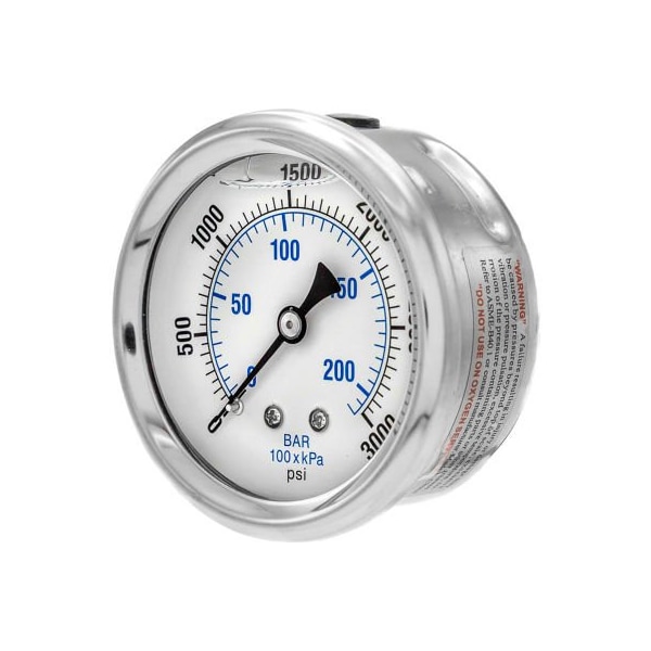 Engineered Specialty Products, Inc Pic Gauges 2 1/2" Pressure Gauge